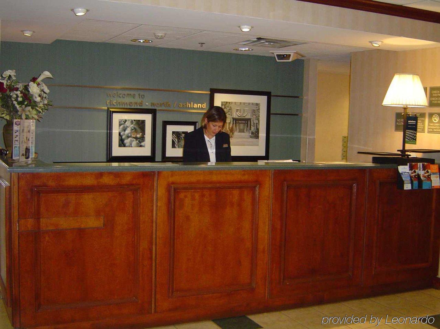 Hampton Inn Richmond/Ashland Beltér fotó